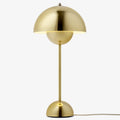 Lampe de table Champignon dorée