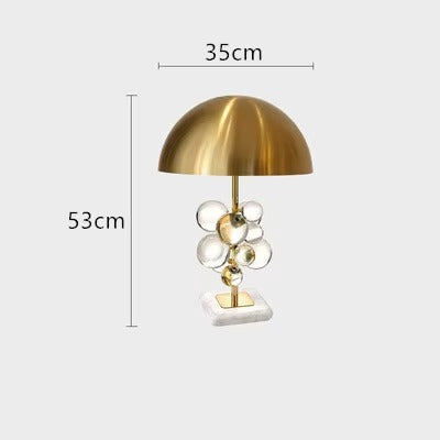 Lampe de table cristal