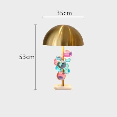 Lampe de table cristal