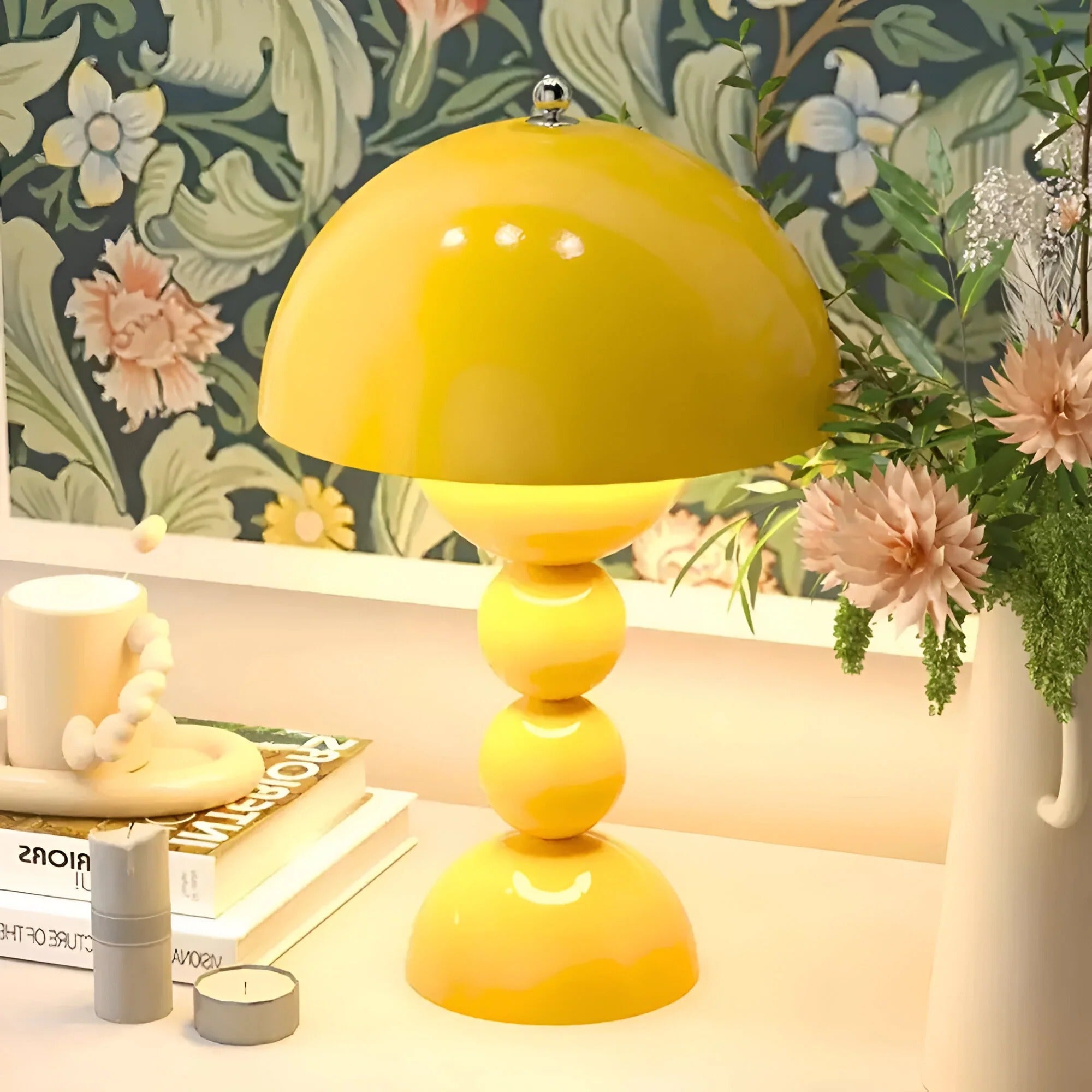 Lampe de chevêt champignon