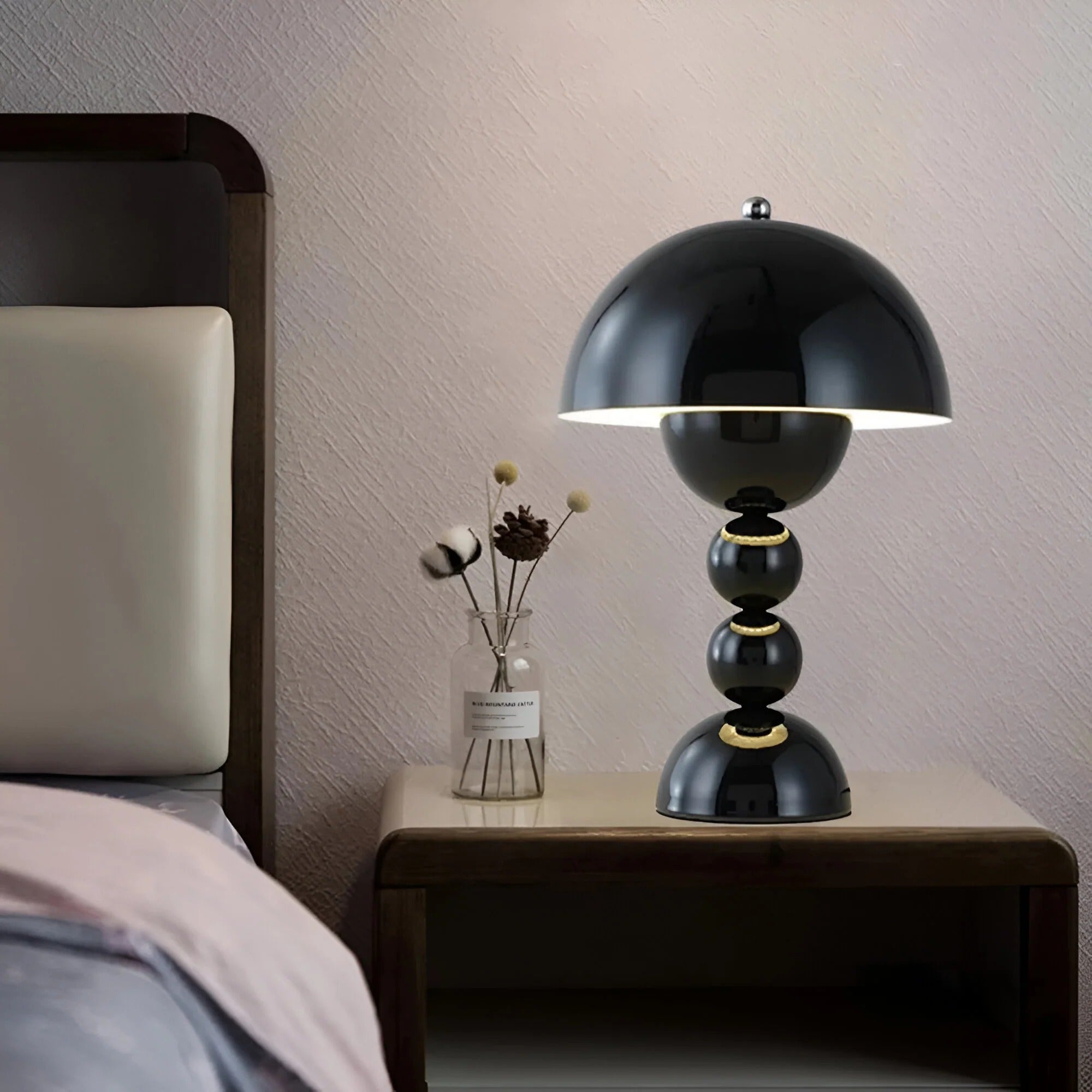 Lampe de chevêt champignon
