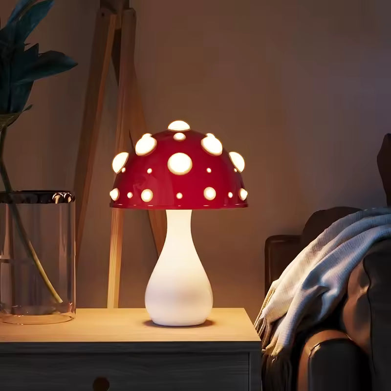 Lampe de bureau champignon