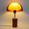 Lampe de chevêt champignon mignature bois